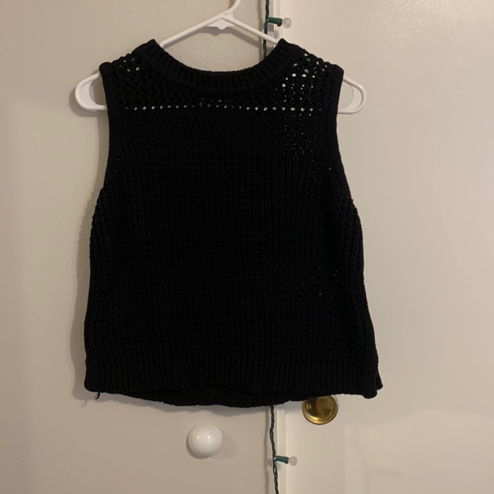 Women’s black knitted top Universal Thread size Large